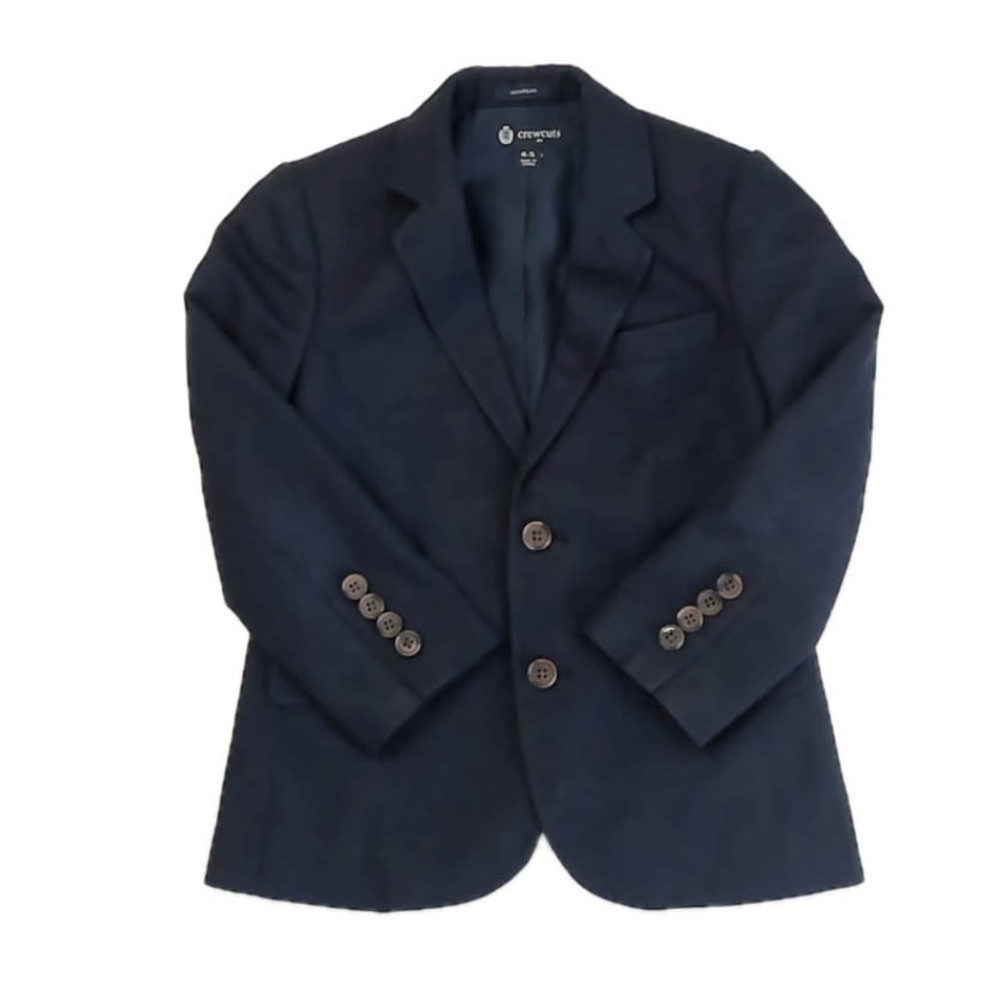 Crewcuts Boys Navy Sports Coat size: 4-5T